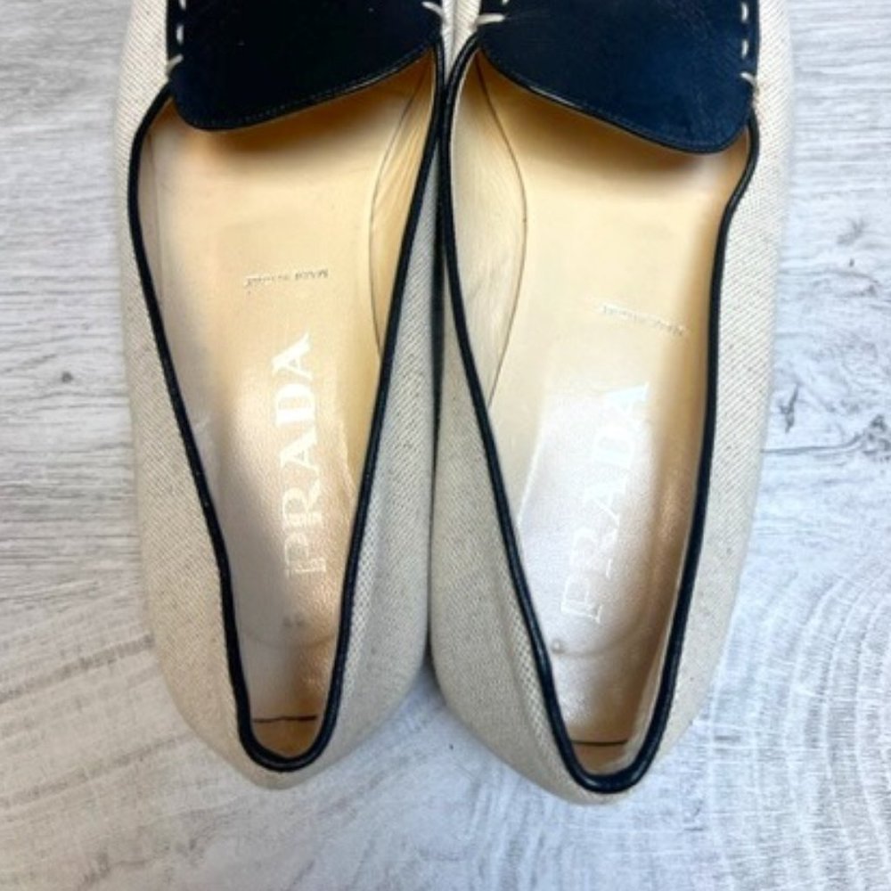 PRADA woman’s loafers pre-owned - Picture 2 of 4